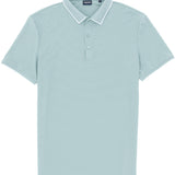Quick Dry Ice Blue Polo