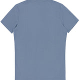 Cool Touch Blue Crew Neck Tee