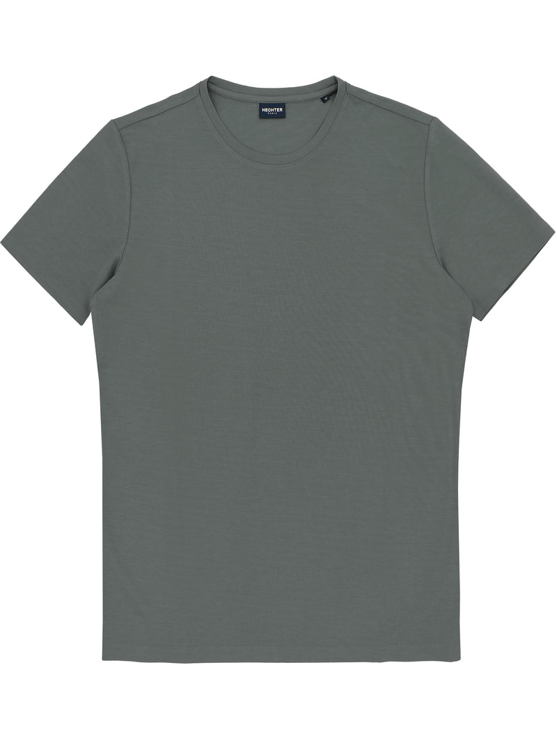 Cool Touch Olive Crew Neck Tee