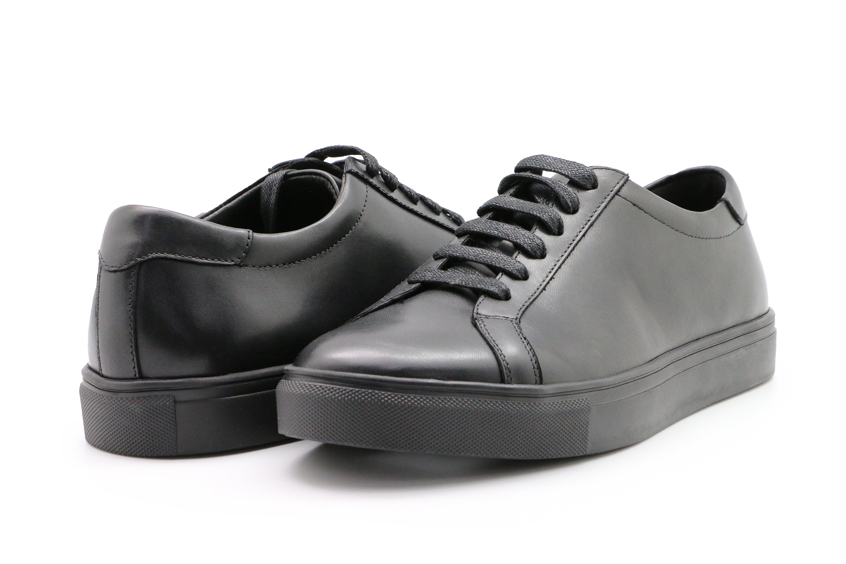 Sebastian Black Leather Sneaker