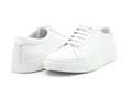 Sebastian White Leather Sneaker