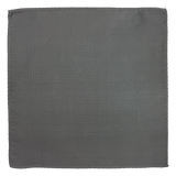 Greenwich Grey Textured Silk Pocket Square