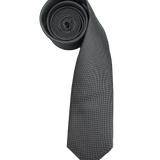 Greenwich Grey Textured Silk Tie