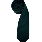 Greenwich Green Textured Silk Tie