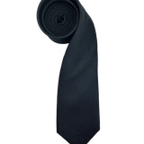 Greenwich Gunmetal Textured Silk Tie