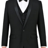 Shawl 5ZF Black Satin Dinner Jacket