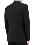 Black Satin Shawl Collar Dinner Jacket