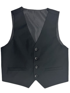 Bingo 5ZS Black Comfort Stretch Waistcoat - Youthwear