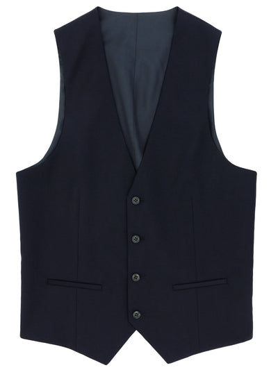 Dorset 112 Navy Wool Stretch Waistcoat