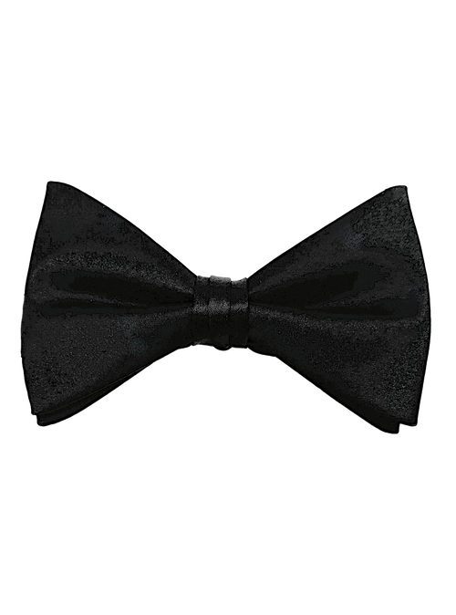 Astaire Black Silk Bow Tie