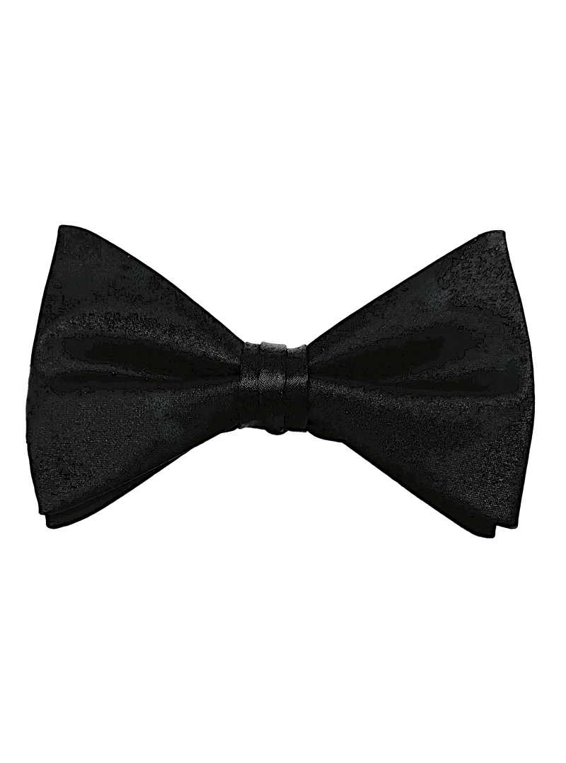 Astaire Black Silk Bow Tie