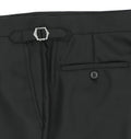 Duntroon 106 Black Satin Stripe Side Tab Trouser