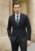 Lorenzo 113 Black Super 150 Wool Suit Jacket