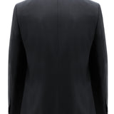 Lorenzo 113 Black Super 150 Wool Suit Jacket