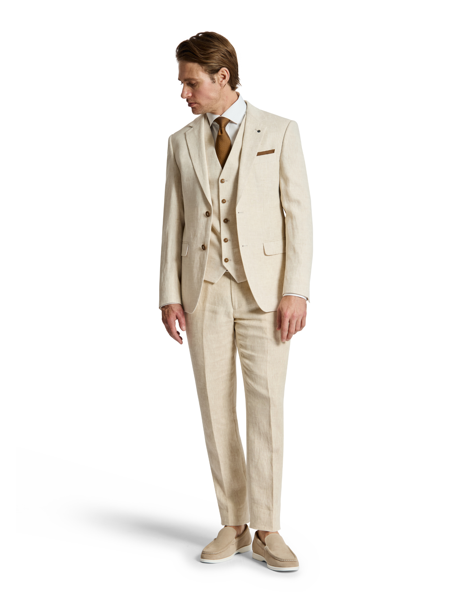 Shape 339 Sand Linen Tailored Jacket