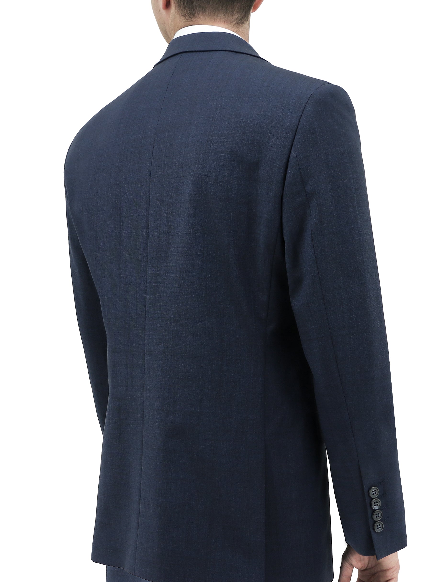 Ritchie 404 Blue Australian Merino Wool Suit Jacket