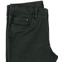 Orleans Dark Green Five Pocket Jeans