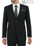 Maldon 109 Black Washable Wool Blend Suit Jacket