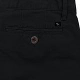 Brunswick 120 Black Cotton Stretch Chino