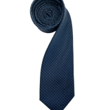 Tribeca Navy Dotted Tie