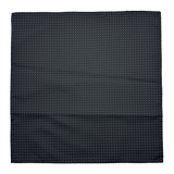 Tribeca Black Dotted Pocket Square