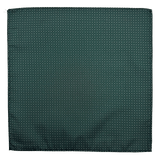 Tribeca Green Dotted Pocket Square