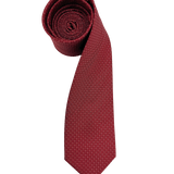 Tribeca Red Dotted Tie