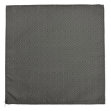 Tribeca Grey Dotted Pocket Square
