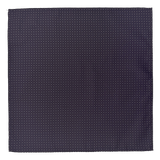 Tribeca Aubergine Dotted Pocket Square