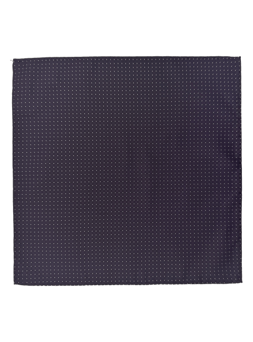 Purple Dotted Pocket Square