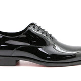 Tristan Black Patent Leather Oxford Shoe
