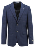 Ritchie Edward Blue Checked Suit