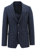 Amalfi Edward Navy Pinstripe Suit