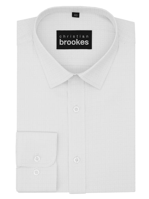 Harley Business White Square Print Shirt