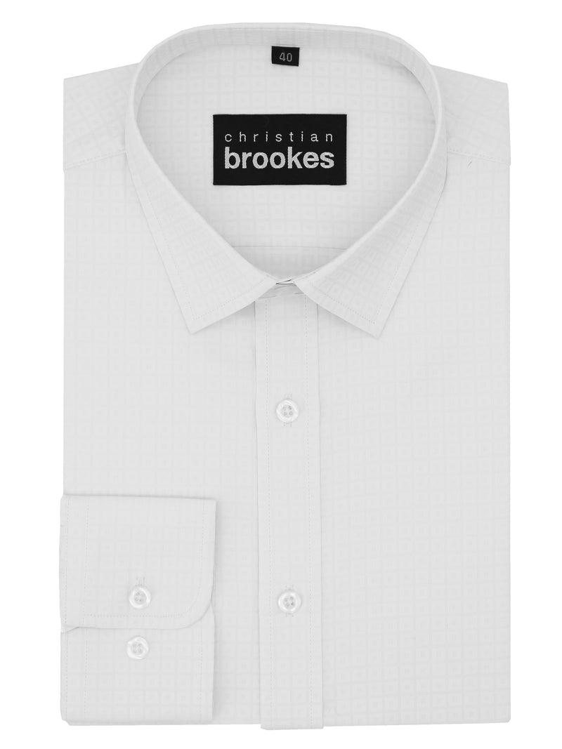 Harley Business White Square Print Shirt