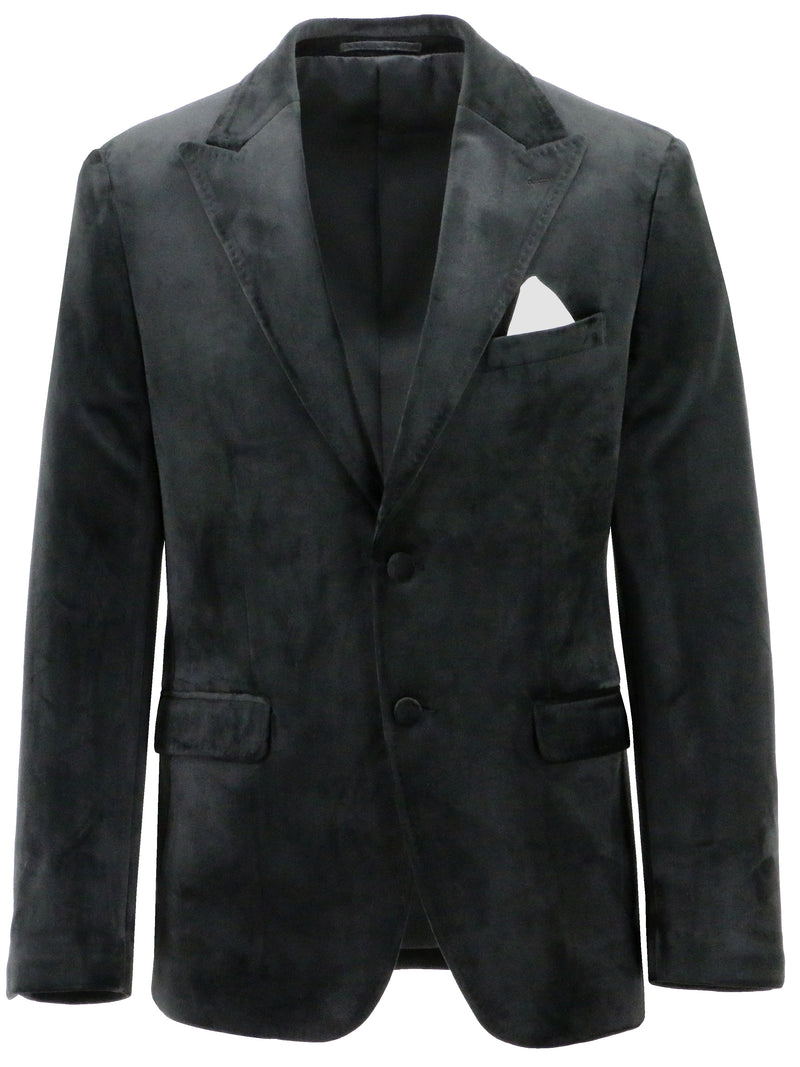 Turin Black Velvet Sports Jacket