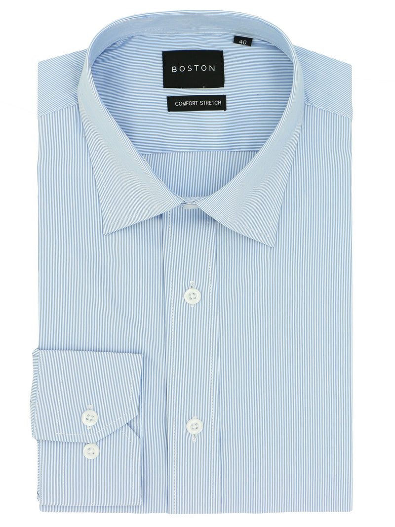 Liberty Business Blue Striped Shirt