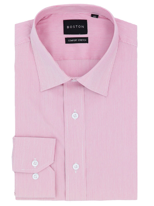 Liberty Business Pink Striped Shirt