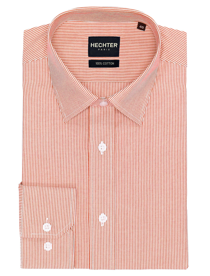 Liberty Business Orange Striped Shirt