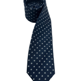Murray Navy White Floral Tie