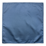 Park Blue Self-Textured Pocket Square