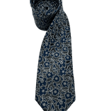 Fifth Navy Gunmetal Floral Tie