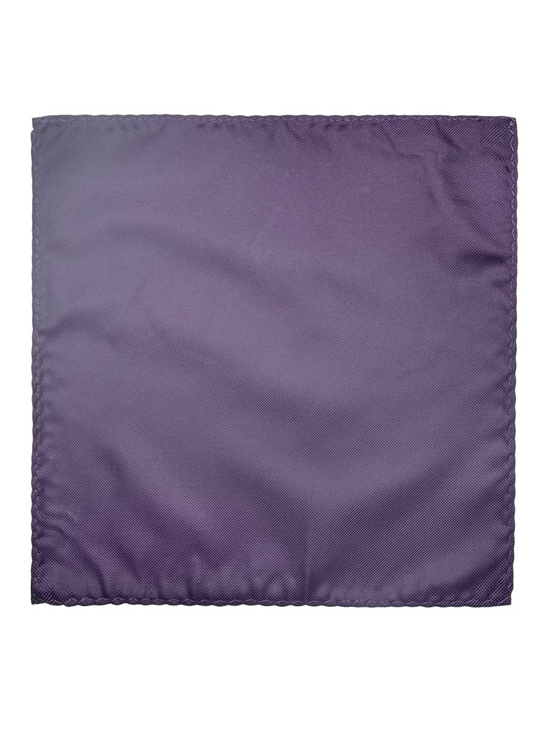 Columbus Purple Self-Textured Pocket Square