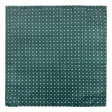 Perry Green Rosette Pocket Square