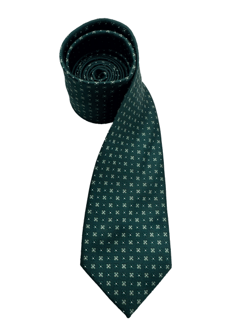 Perry Green Rosette Tie