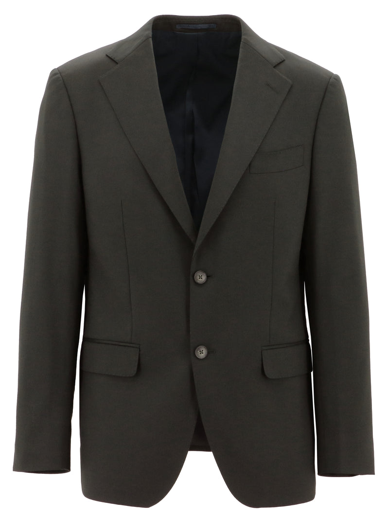 Forli Blake Brown Wool Stretch Suit
