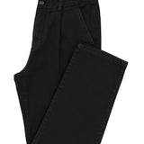 Milo Black Side Tab Cotton Chino