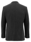 Lazio Charcoal Wool Blend Sports Jacket