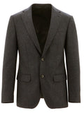 Lazio Brown Wool Blend Sports Jacket