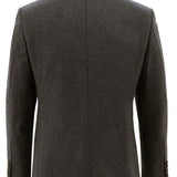 Lazio Brown Wool Blend Sports Jacket